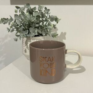 Starbucks 2017 “Speak Your Kind” Mug • Muted Purple • 12 oz • EUC